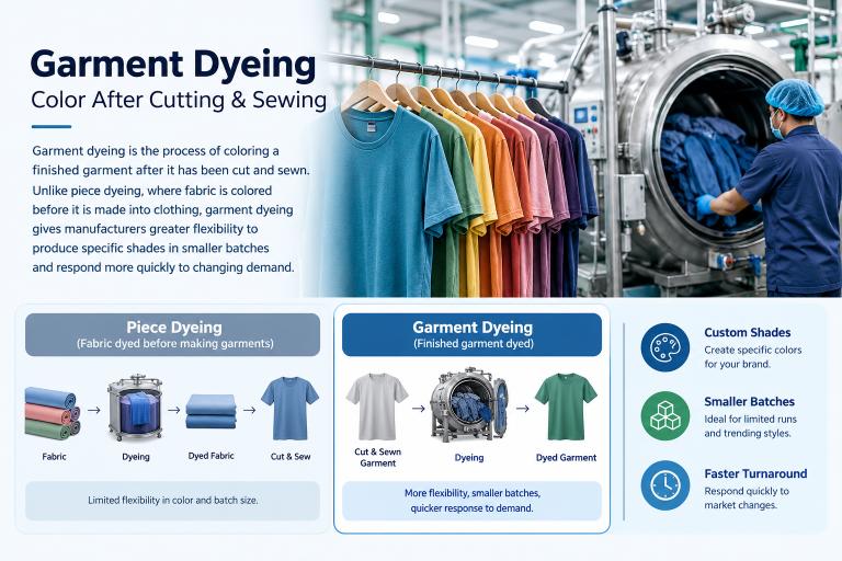 Garment Dyeing Process